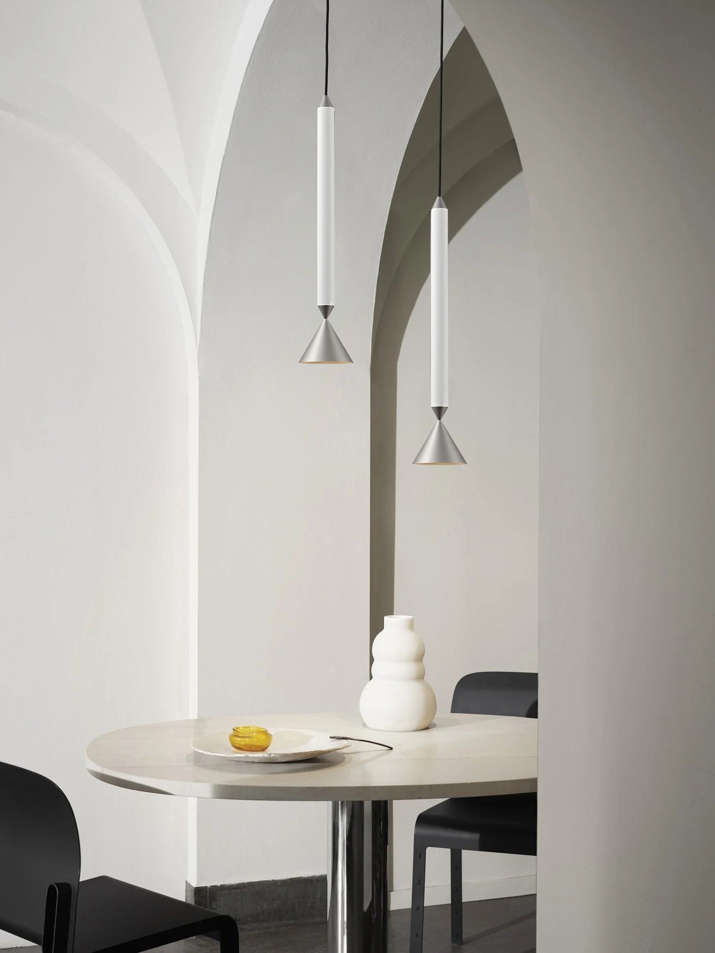 Modern Slim Cone Mini Pendant Light - 03 02-source-scene-2