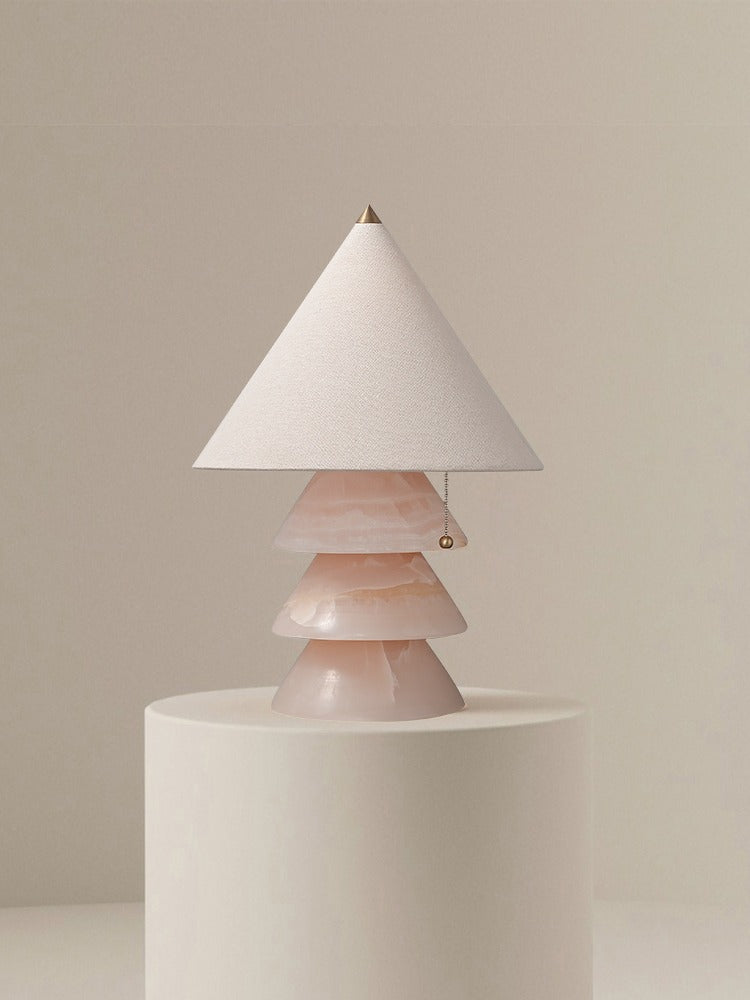 Modern Stacked Stone Table Lamp - 03 02-source-scene-2