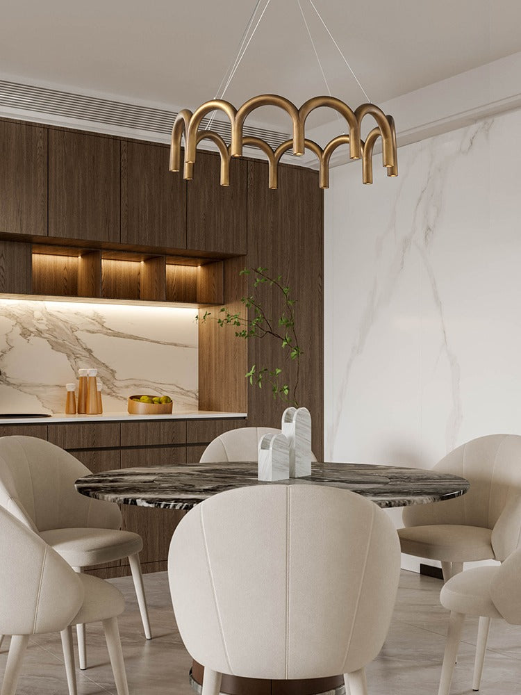 Modern Arched Multi-Light Chandelier - 03 02-source-scene-2