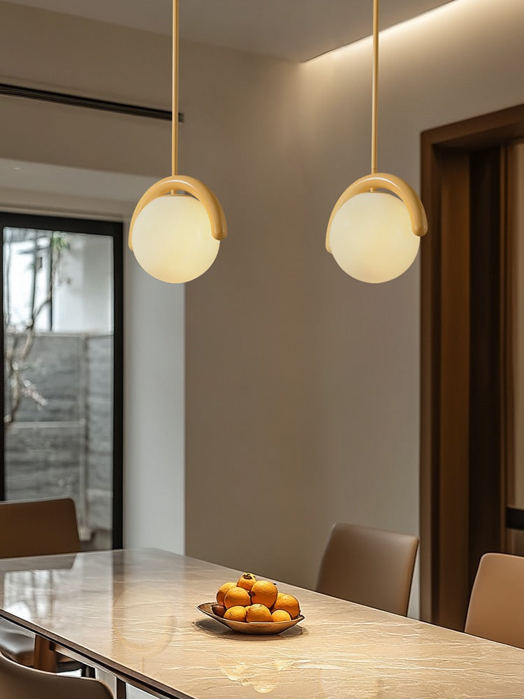 Modern Gold Globe Pendant Light - 13 02-source-scene-2