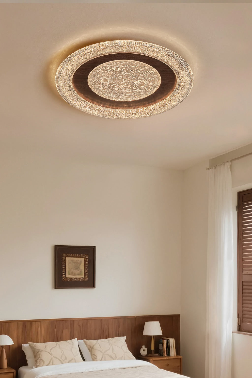 Modern Round LED Ceiling Light - 03 02-source-scene-3-4-3-1