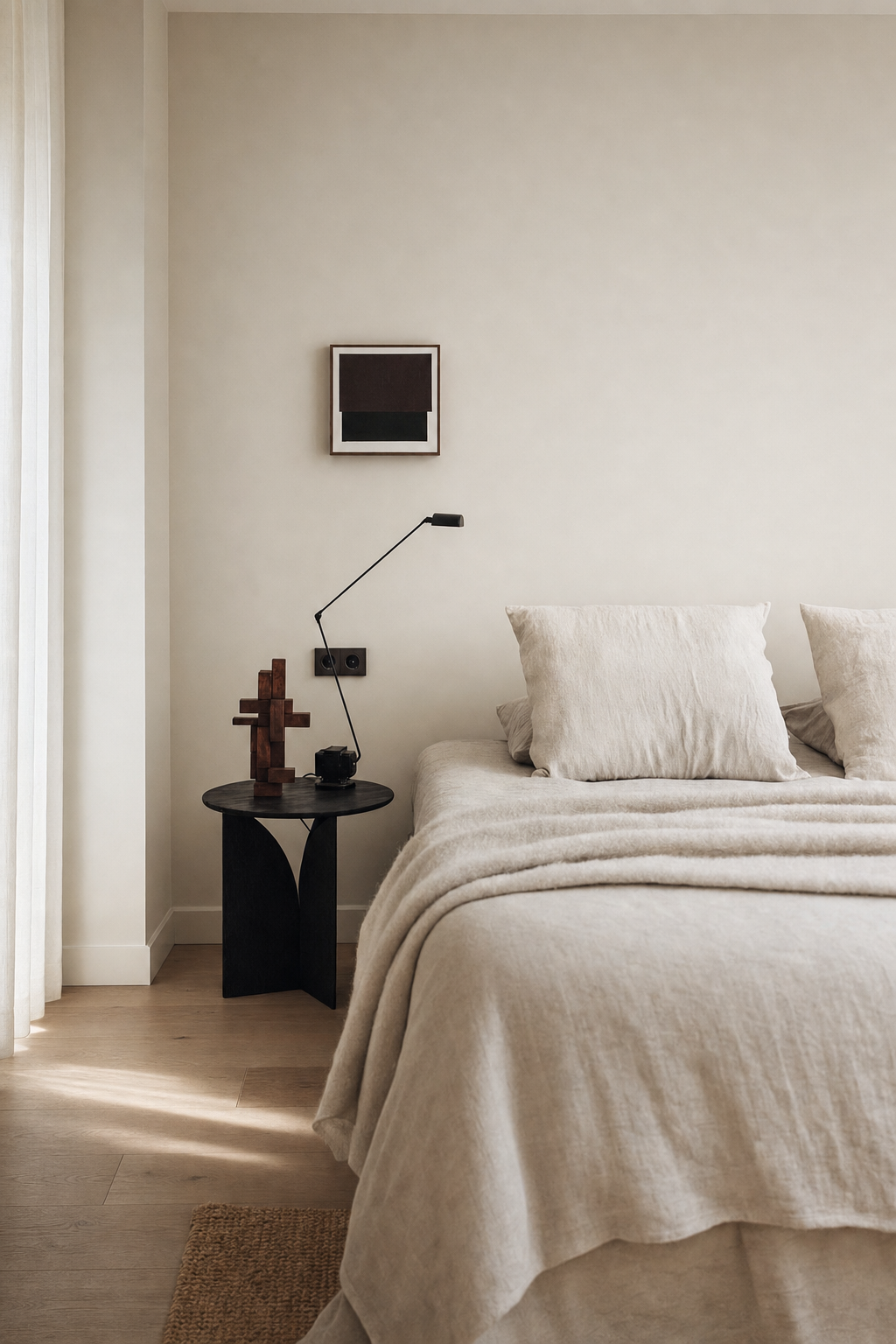 Daphine Adjustable LED Table Lamp — bedroom scene