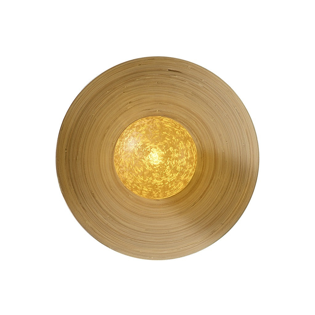 Modern Ice Texture Disc Wall Sconce - 14 02-white-background-2