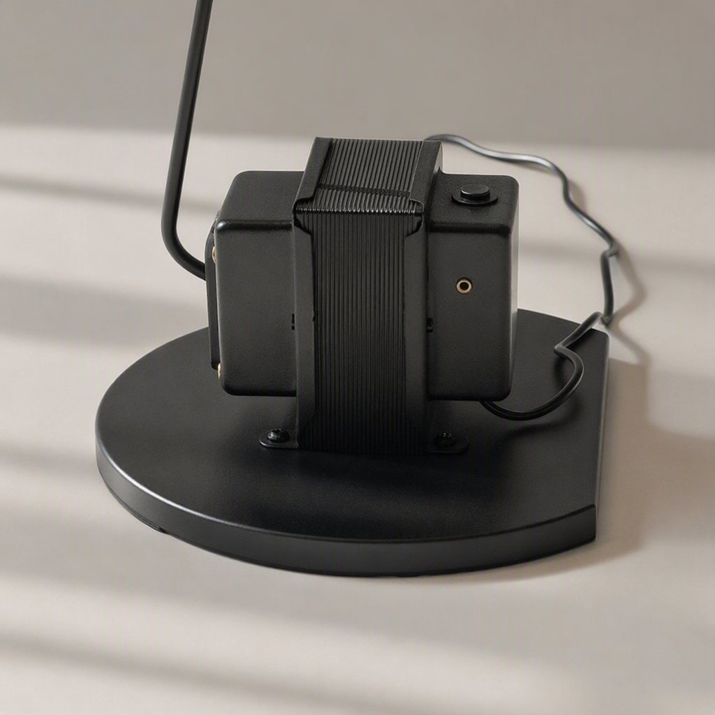 Daphine Adjustable LED Floor Lamp — transformer base detail