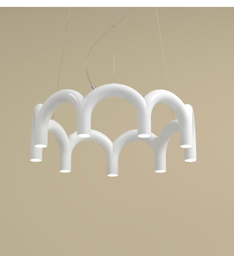 Colorful Arch Linear LED Pendant Light - 14 03-real-detail-2