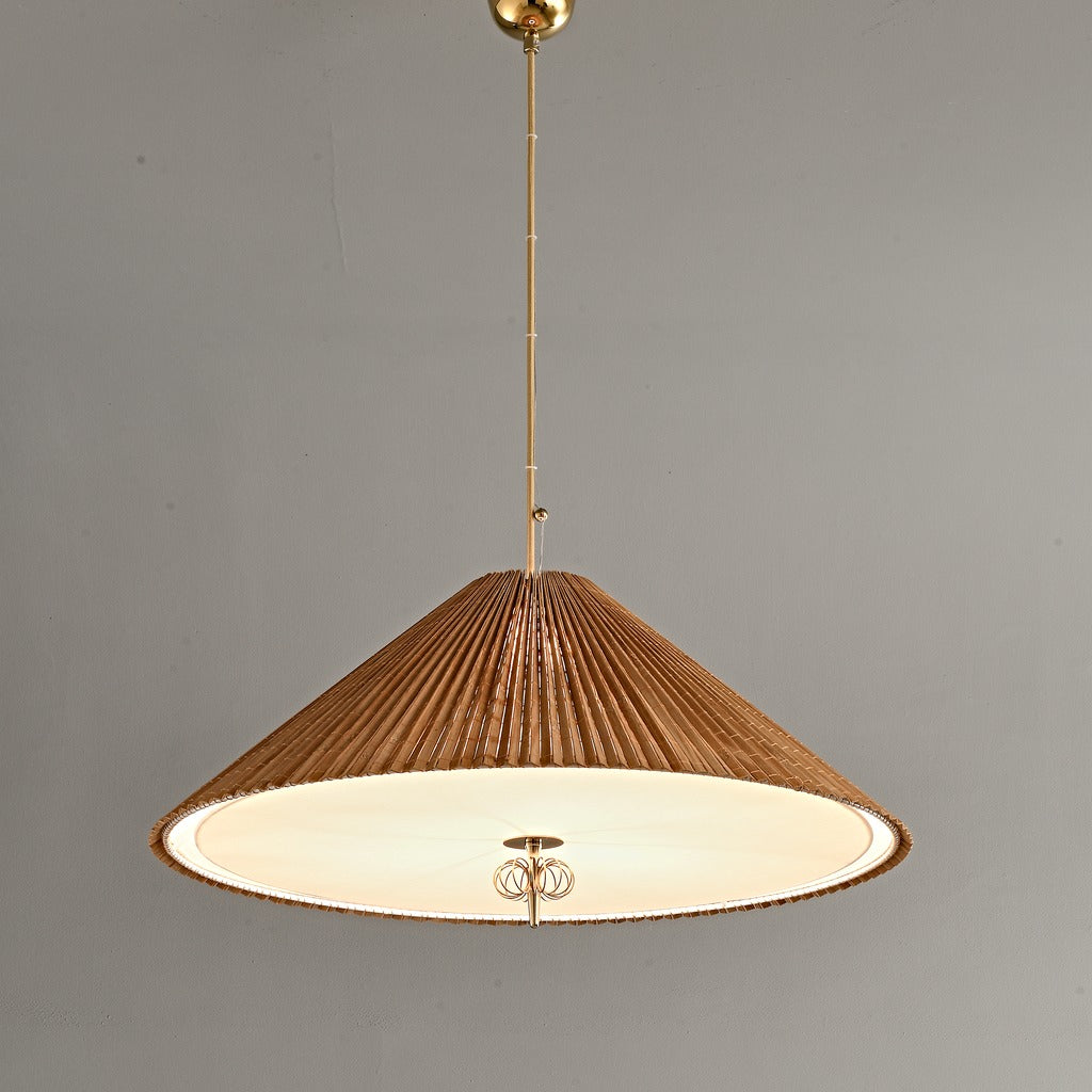 Modern Woven Cone Pendant Light - 07 03-real-square-3-23--752