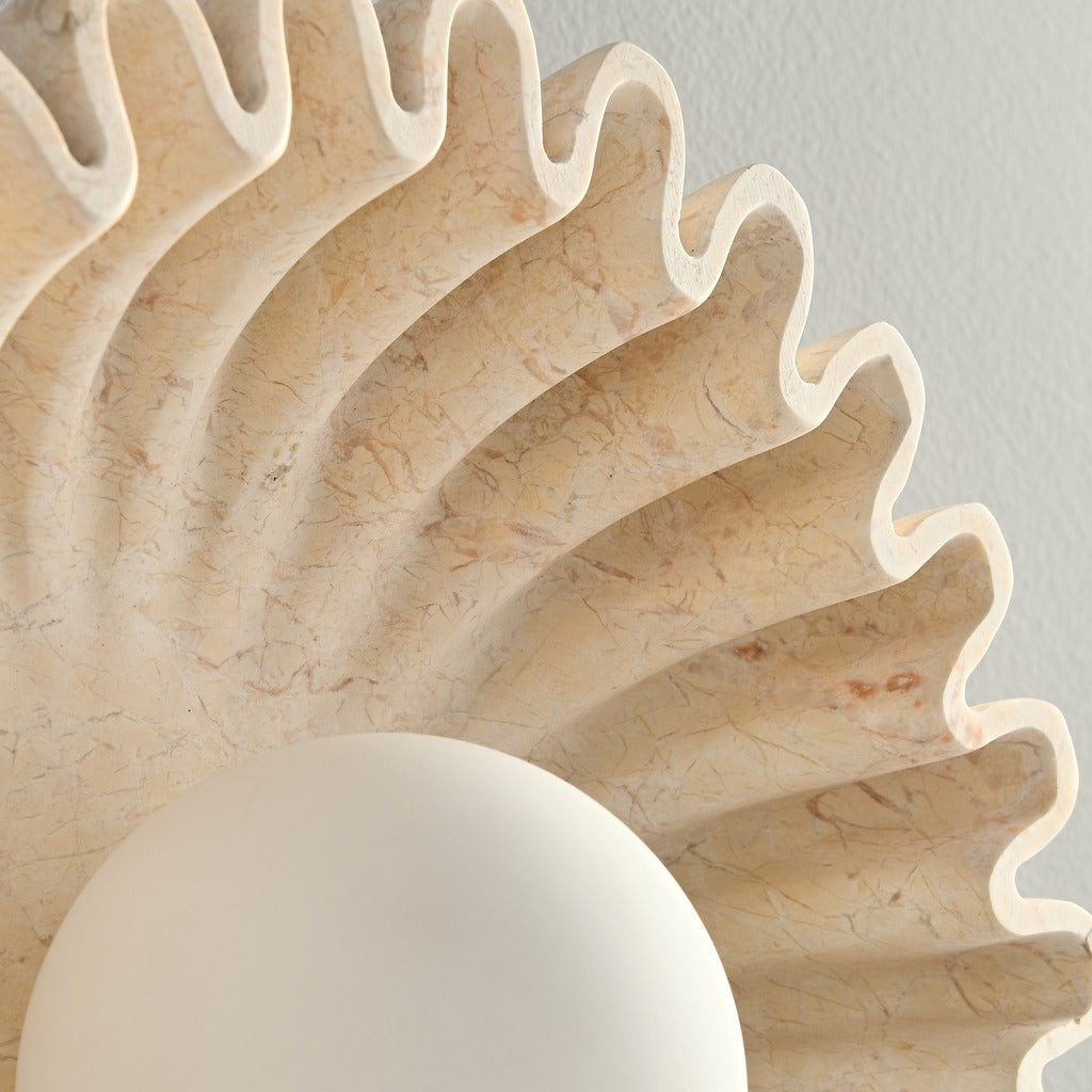 Modern Sunburst Ripple Wall Sconce - 07 03-real-square-3-5--109