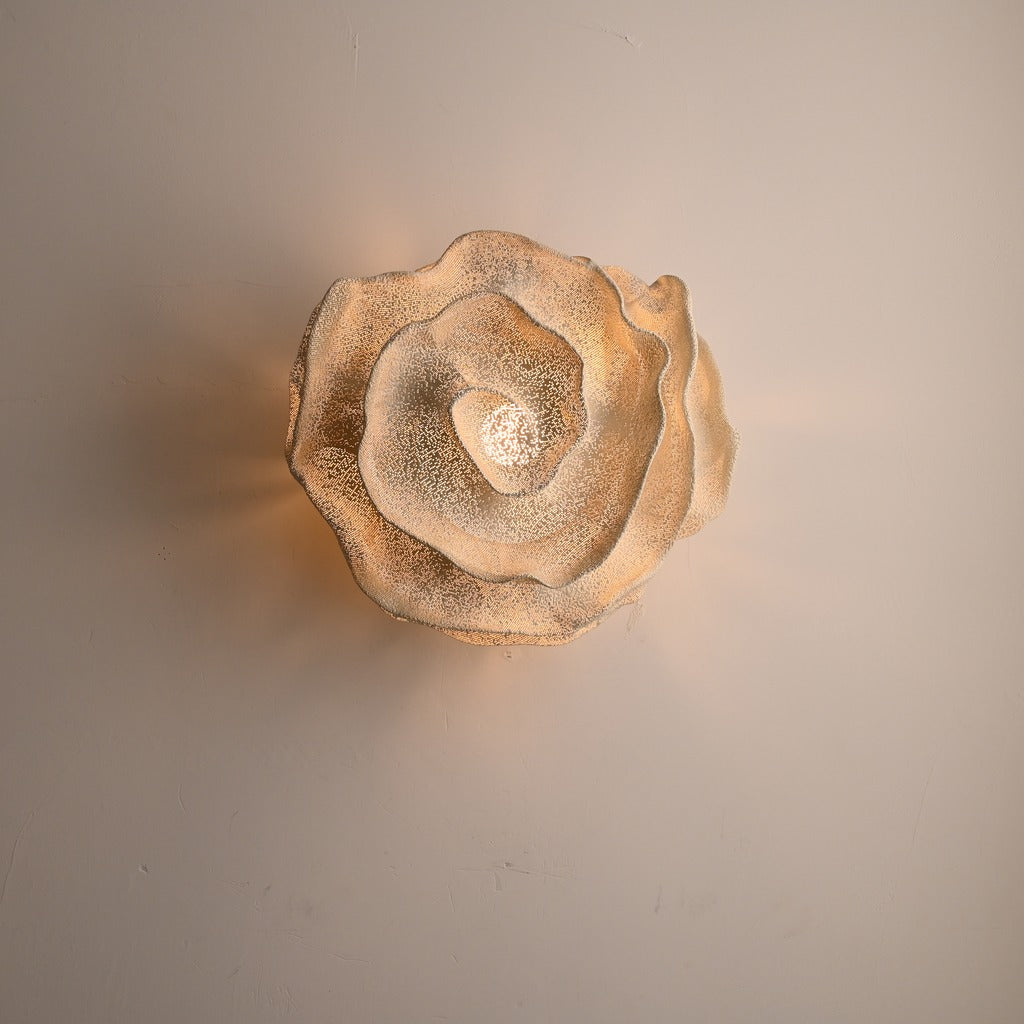 Modern Sculptural Flower Wall Light - 07 03-real-square-DSC-5852