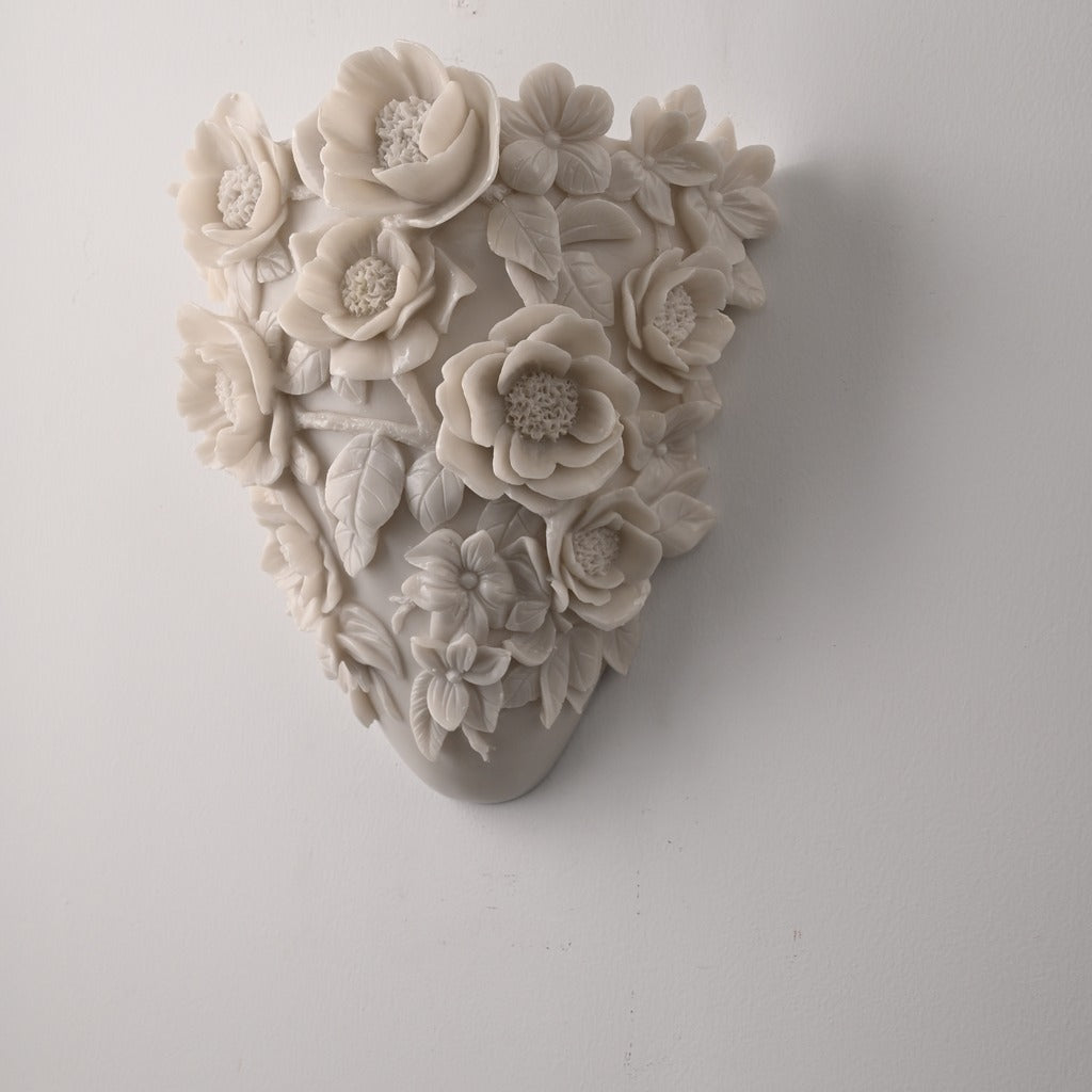 Modern Floral Relief Wall Sconce - 08 03-real-square-DSC_4780