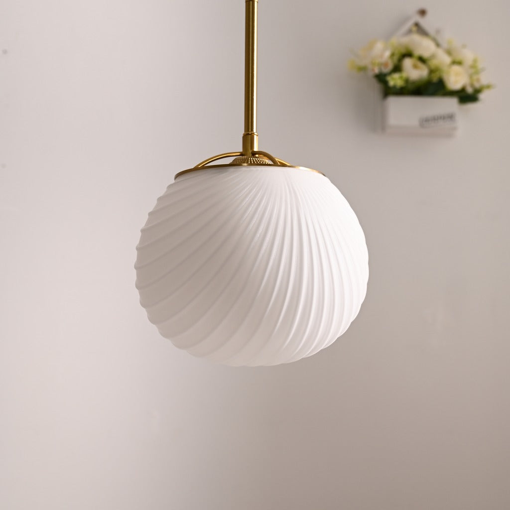 Modern Ribbed Glass Globe Pendant Light - 08 03-real-square-DSC_4891