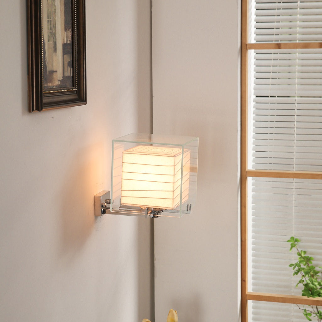 Modern Square Glass Wall Sconce - 07 03-real-square-MSYH3916-344