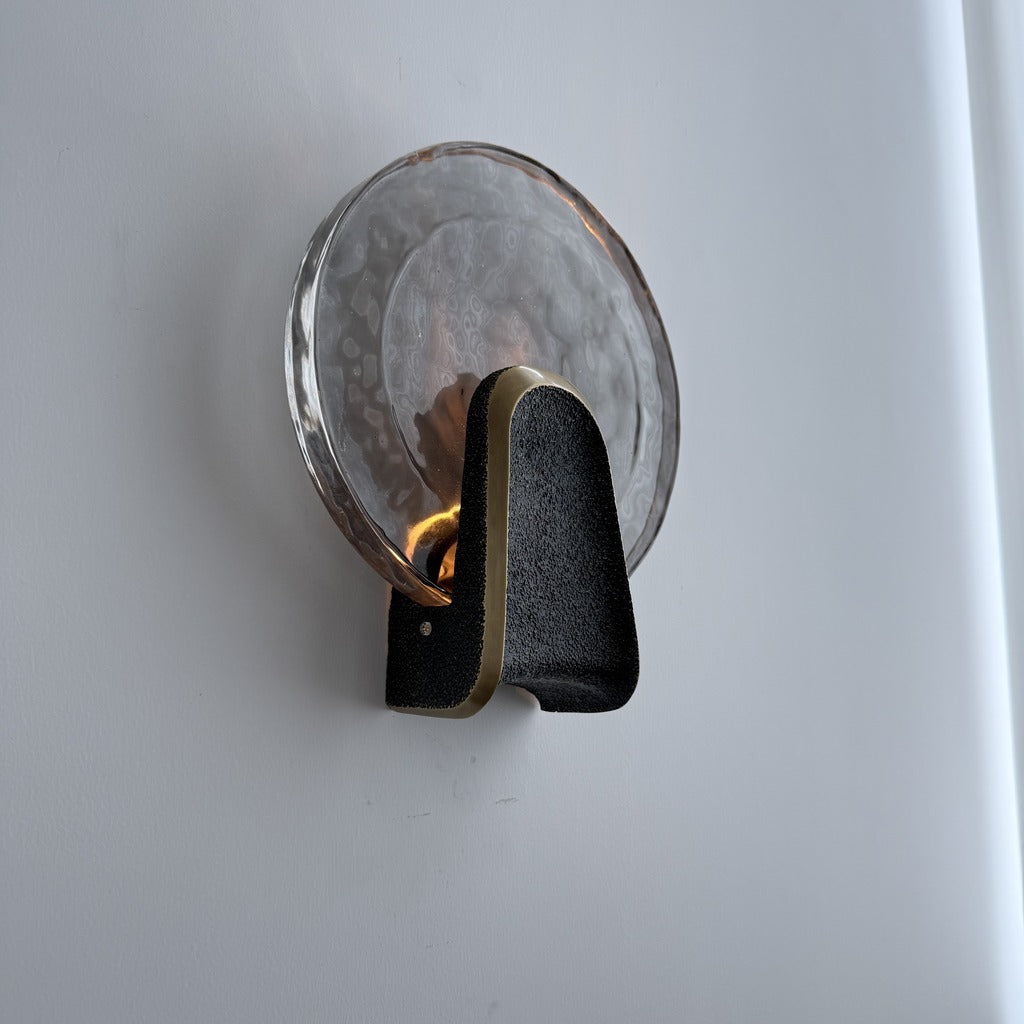 Modern Smoky Glass Round Wall Sconce - 19 03-real-square-微信图片_20260518181441_1121_89