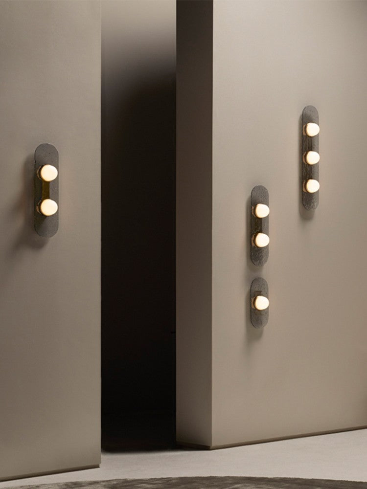 Modern Smoky Glass Linear Wall Sconce - 03 03-scene-smoky-glass-linear-wall-sconce-hallway
