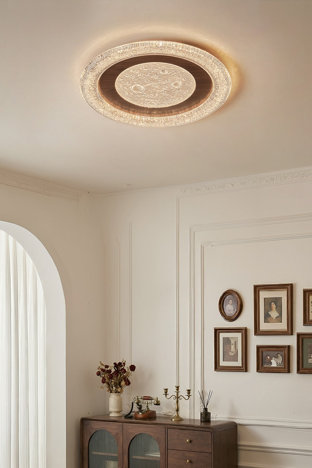 Modern Round LED Ceiling Light - 04 03-source-scene-3-4-3