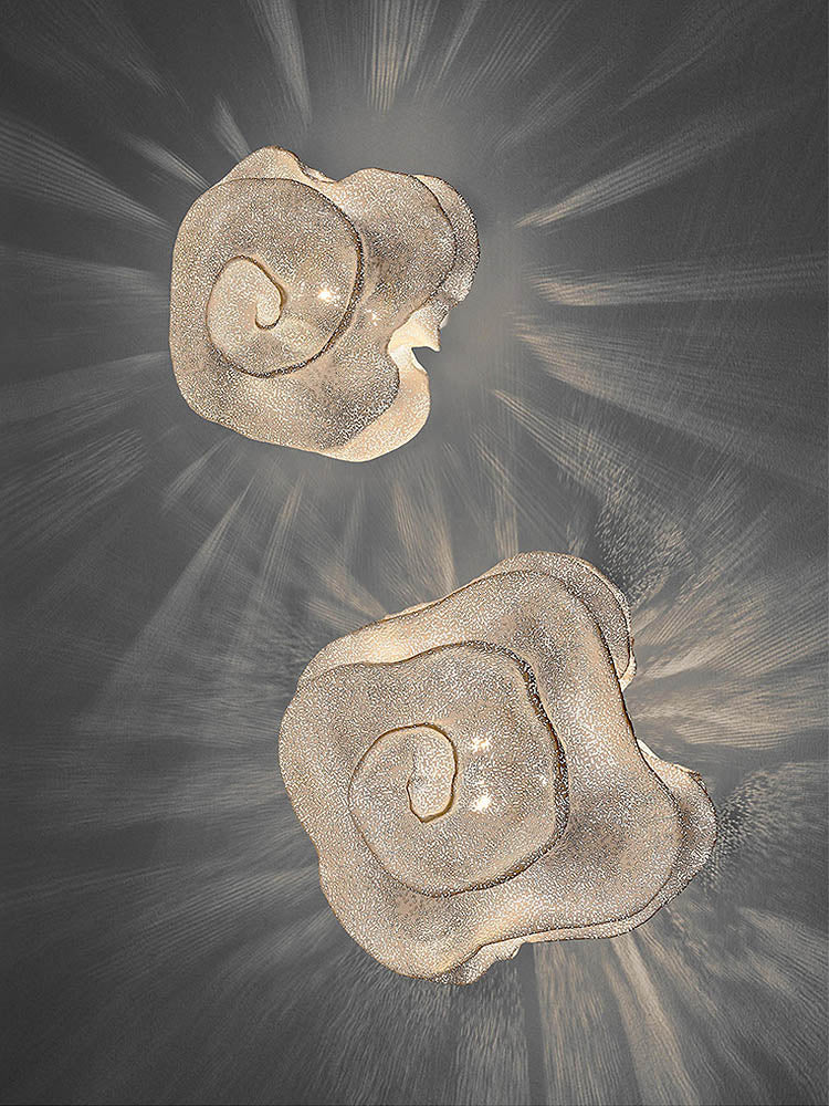 Modern Sculptural Flower Wall Light - 04 03-source-scene-3