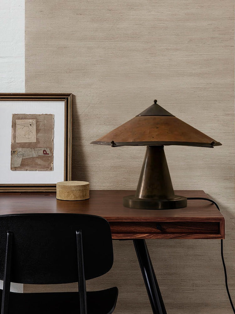 Handcrafted Silk Shade Table Lamp - 14 03-source-scene-3