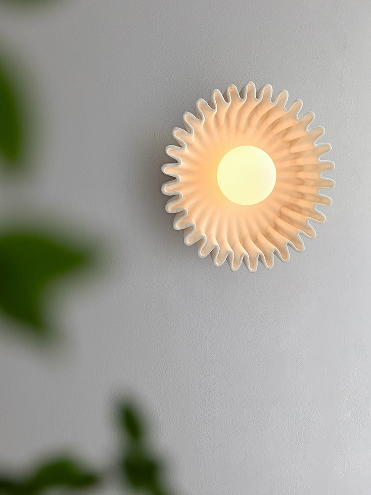 Modern Sunburst Ripple Wall Sconce - 04 03-source-scene-3