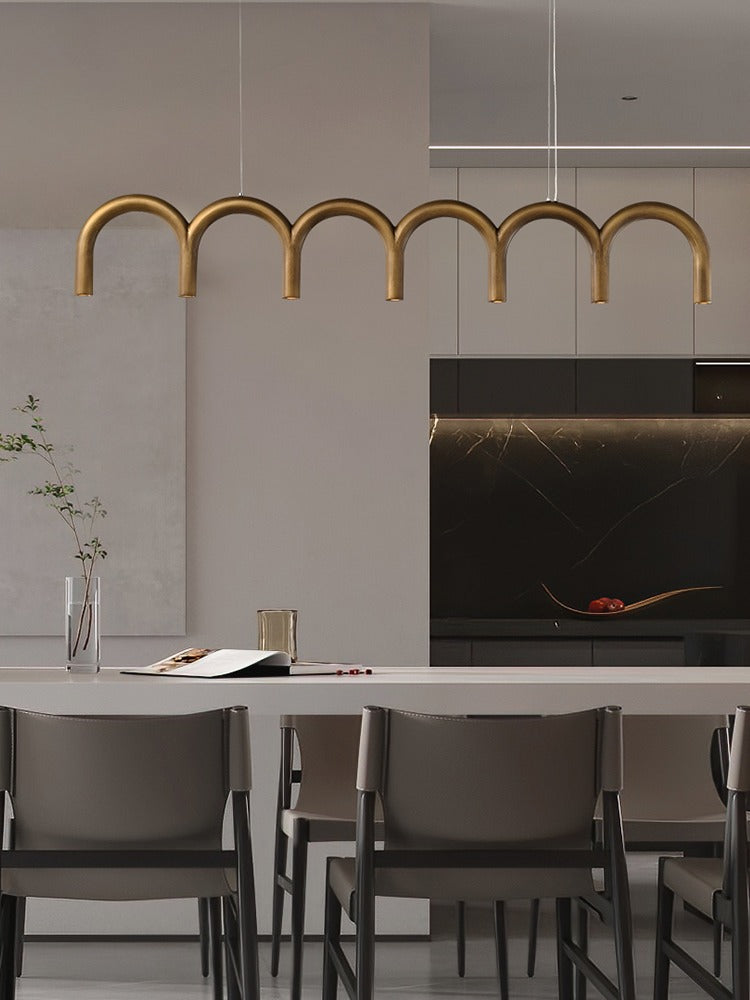 Modern Arched Linear Pendant Light - 04 03-source-scene-3