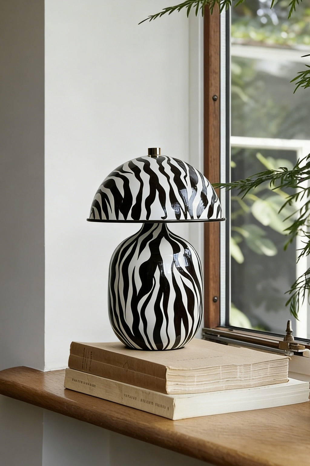 Modern Patterned Mushroom Table Lamp - 04 03-source-scene-5