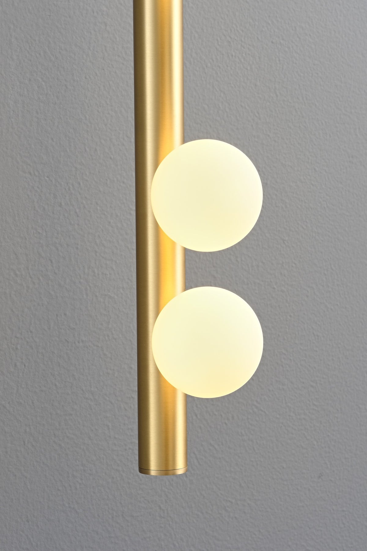 Modern Glass Globe Vertical Wall Sconce - 04 04-detail-brass-globe-vertical-wall-sconce-lit