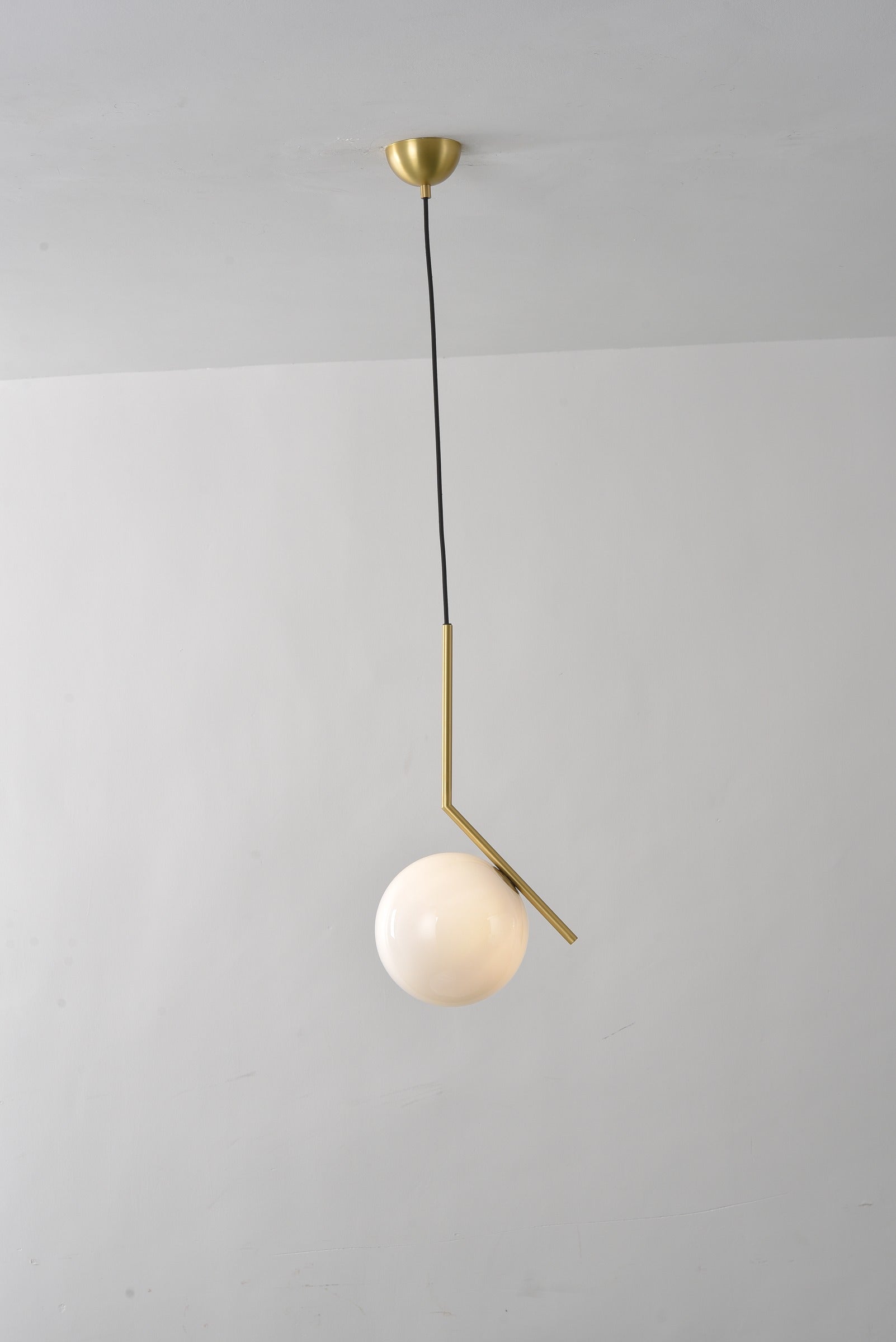 Modern Copper Globe Pendant Light - 15 04-real-copper-globe-pendant-lit.jpg