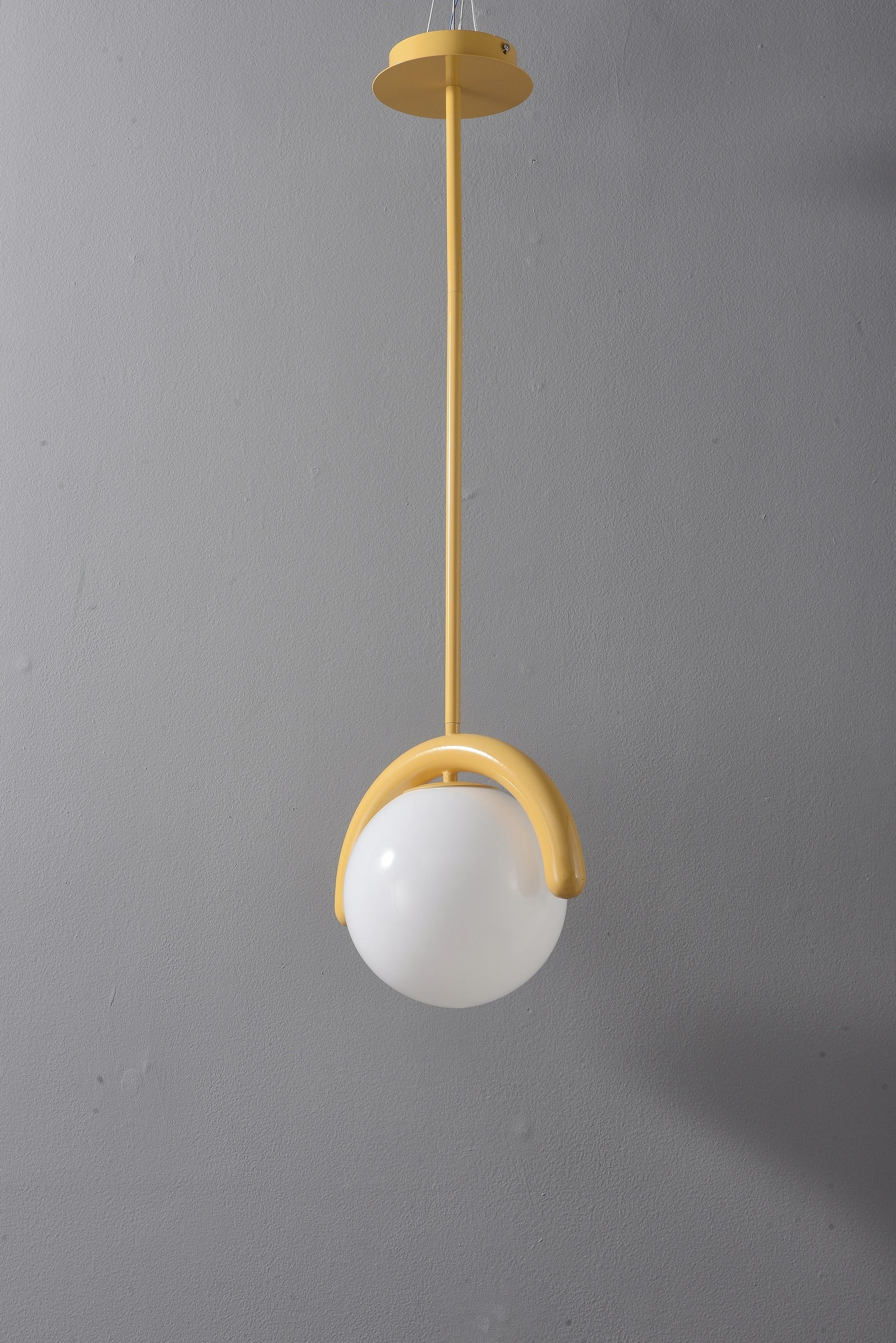 Modern Gold Globe Pendant Light - 15 04-real-detail-1