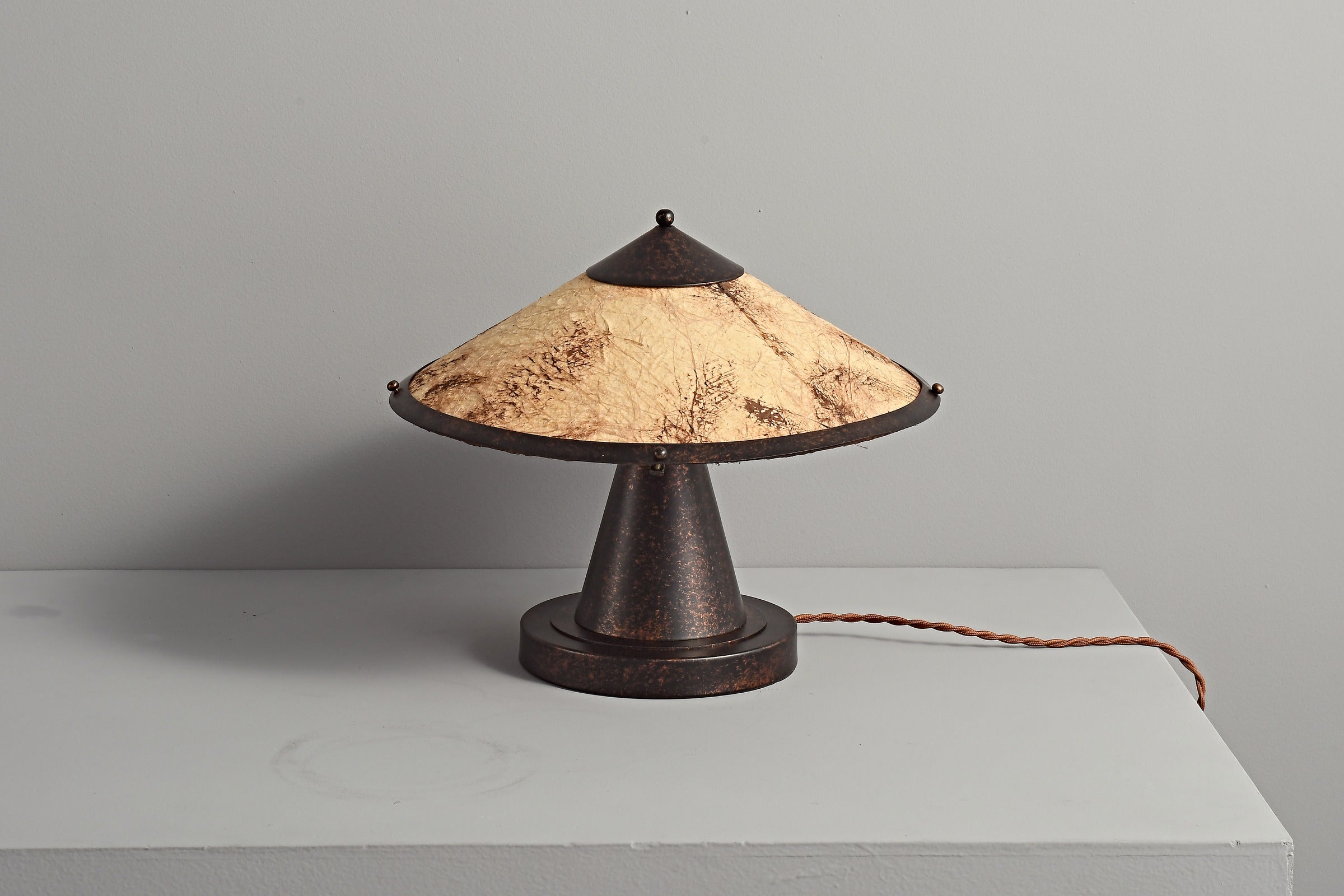 Handcrafted Silk Shade Table Lamp - 15 04-real-detail-1
