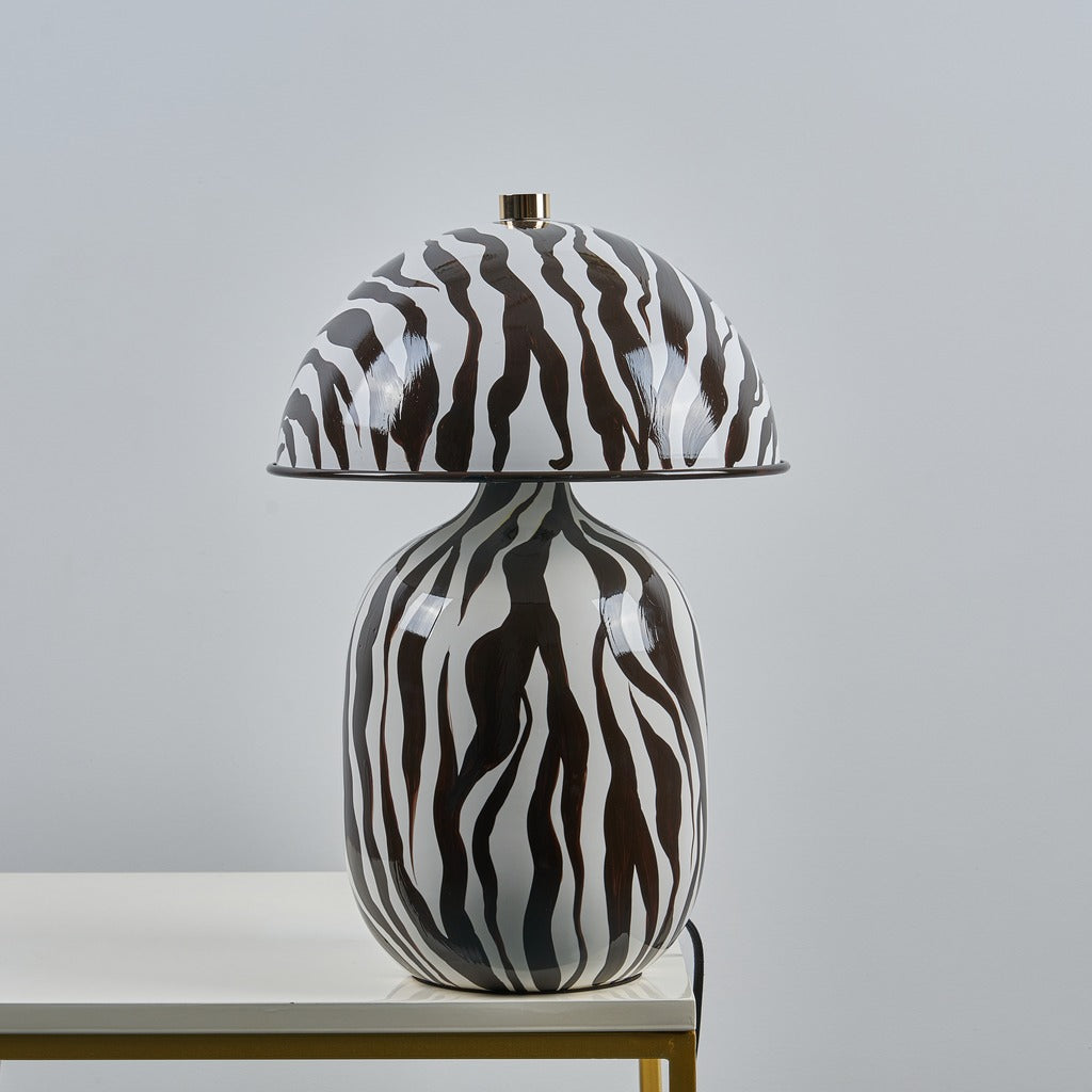 Modern Patterned Mushroom Table Lamp - 11 04-real-square-88880155-3