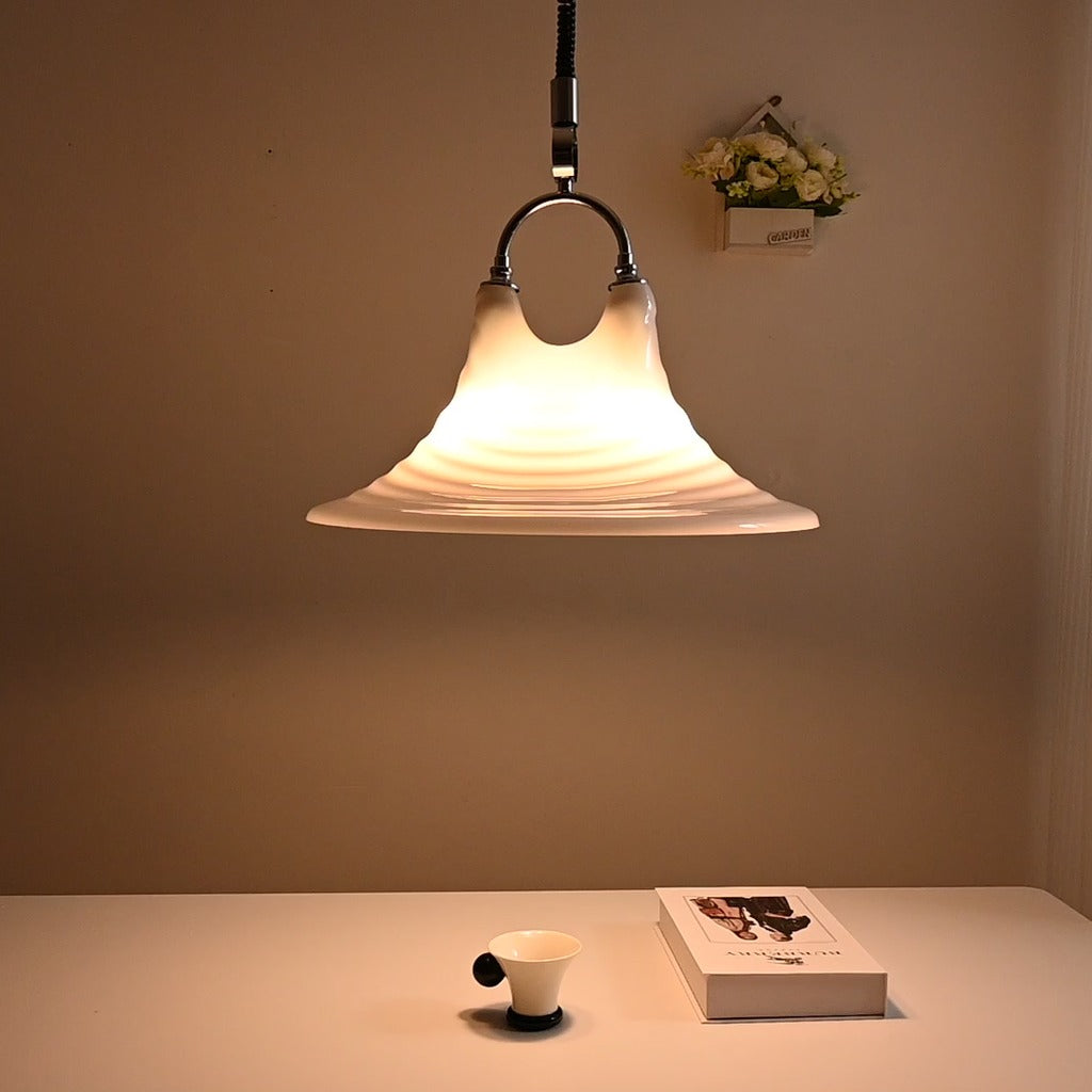 Modern Pleated White Pendant Light - 15 04-real-square-DSC-4705-MP4-00-00-00-00-001
