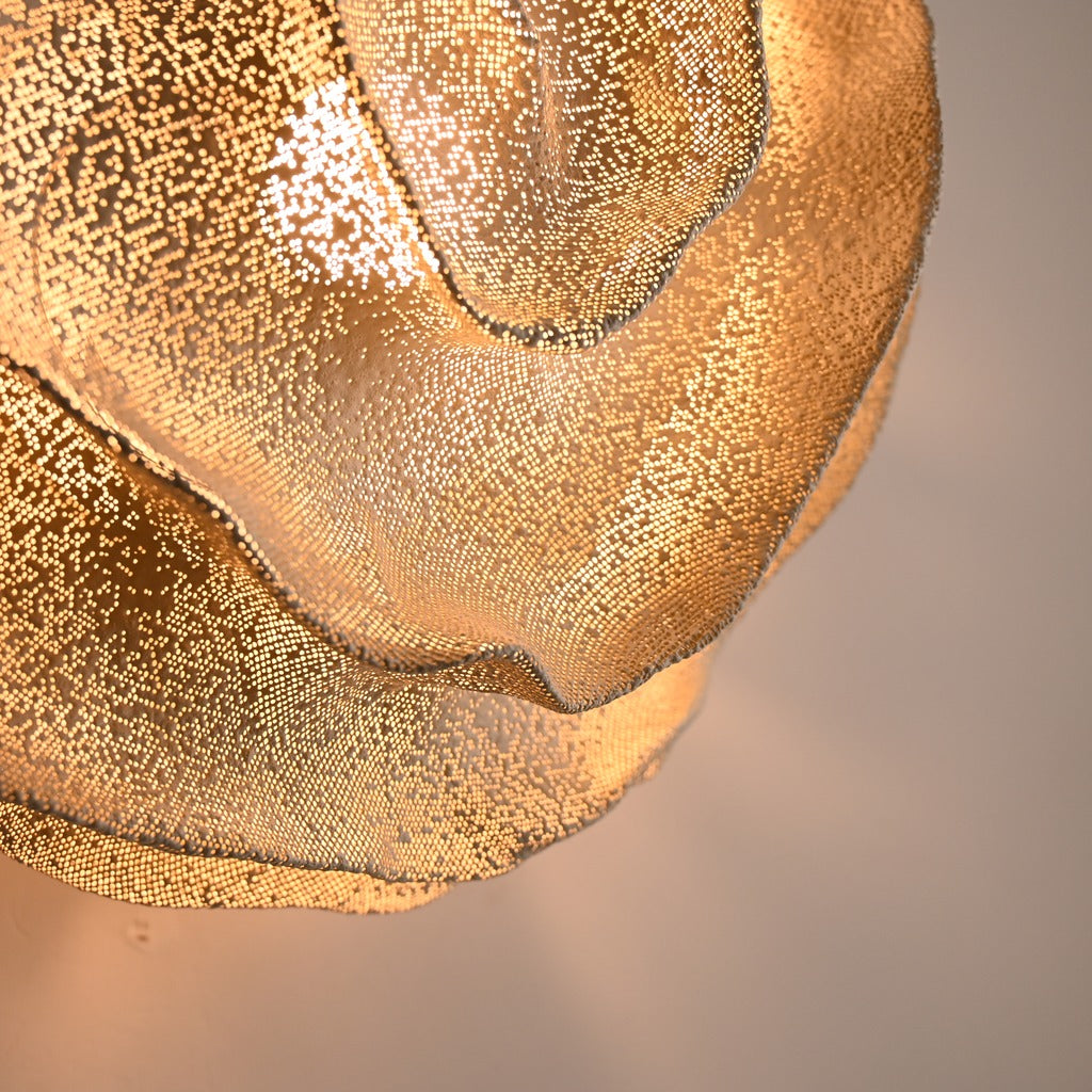 Modern Sculptural Flower Wall Light - 08 04-real-square-DSC-5928