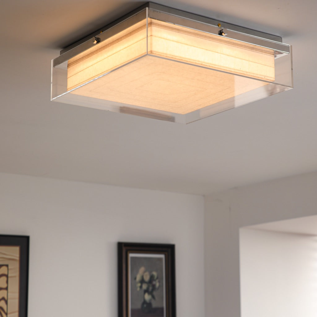 Modern Square Acrylic Wood Ceiling Light - 08 04-real-square-F50A5916