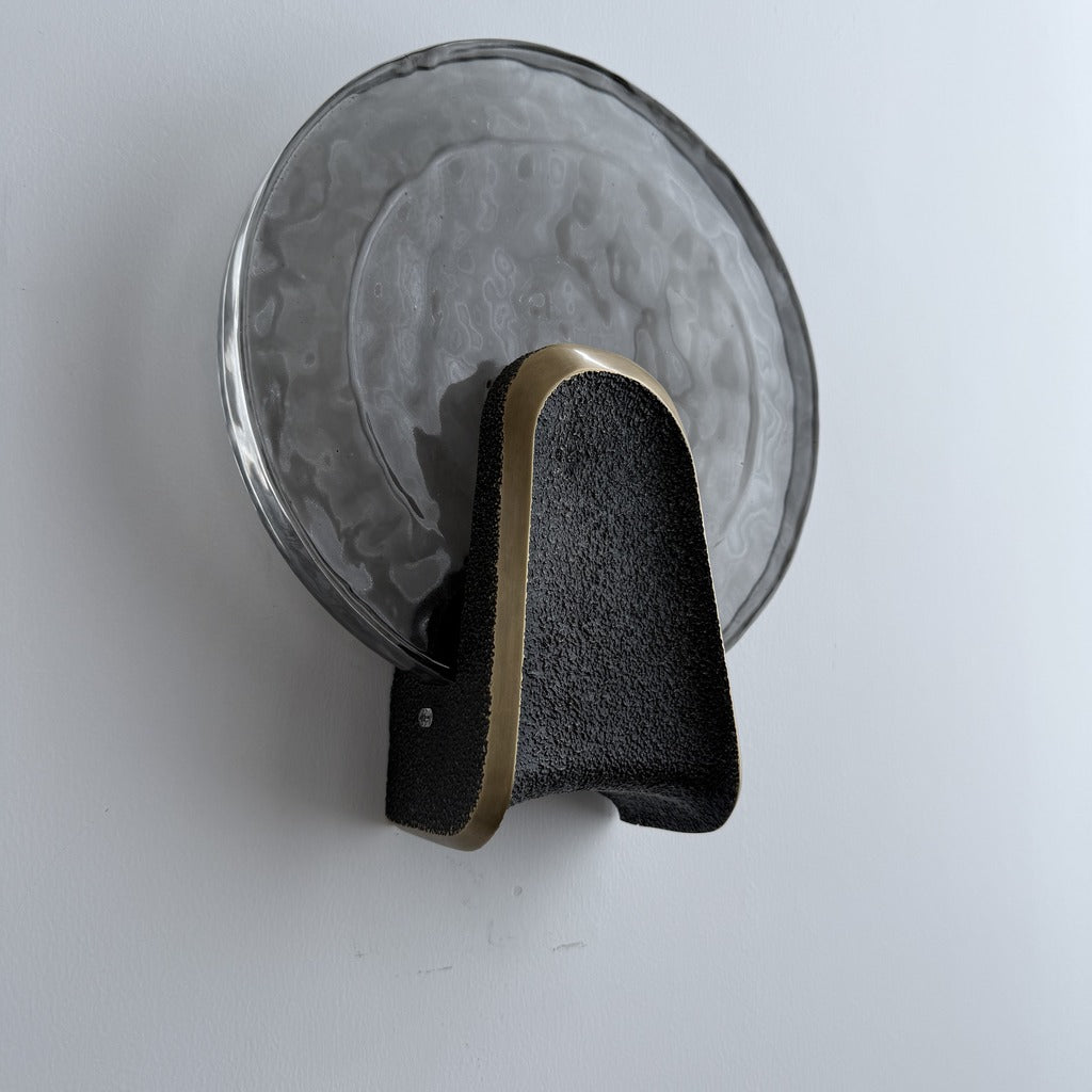 Modern Smoky Glass Round Wall Sconce - 20 04-real-square-微信图片_20260518181500_1126_89