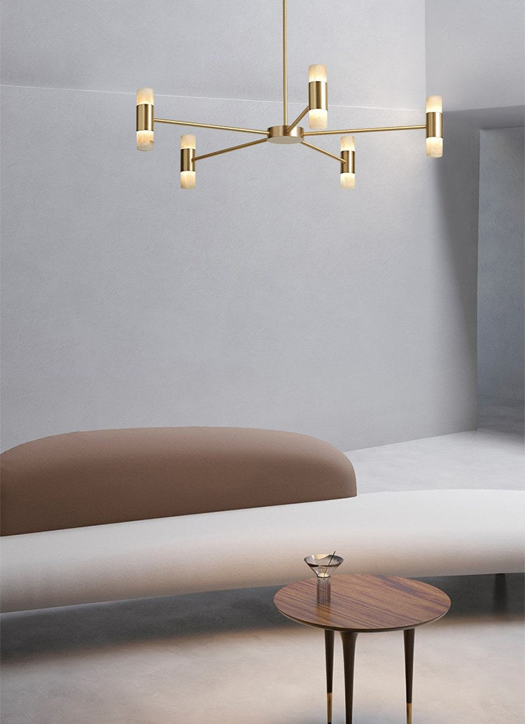 Modern Alabaster Branch Chandelier - 04 04-scene--alabaster-branch-chandelier-study