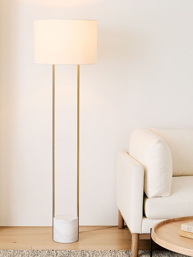 Modern Marble Base Copper Frame Floor Lamp - 15 04-source-armchair-floor-lamp-scene