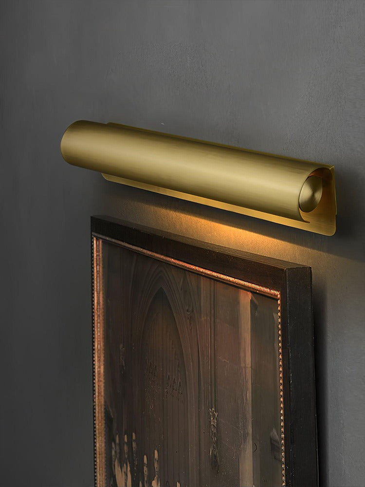 Modern Horizontal Cylinder Wall Sconce - 05 04-source-scene-4