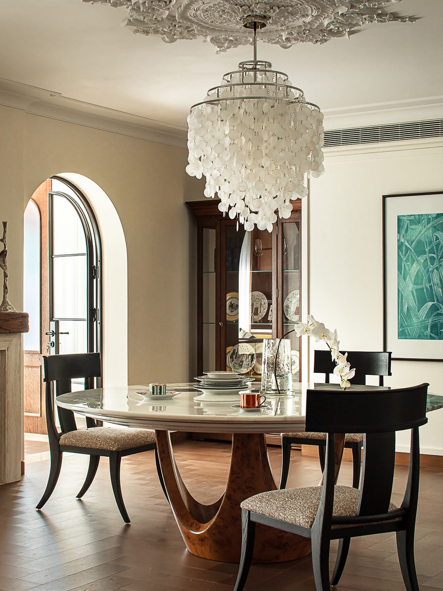 Modern Capiz Shell Chandelier - 05 04-source-scene-4