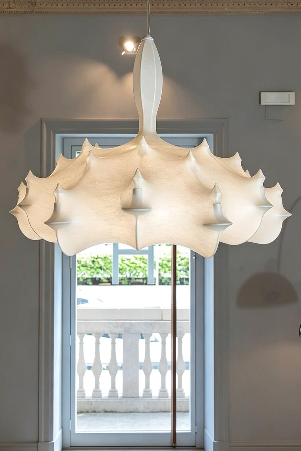 Modern Wavy Silk Chandelier - 05 04-source-scene-4