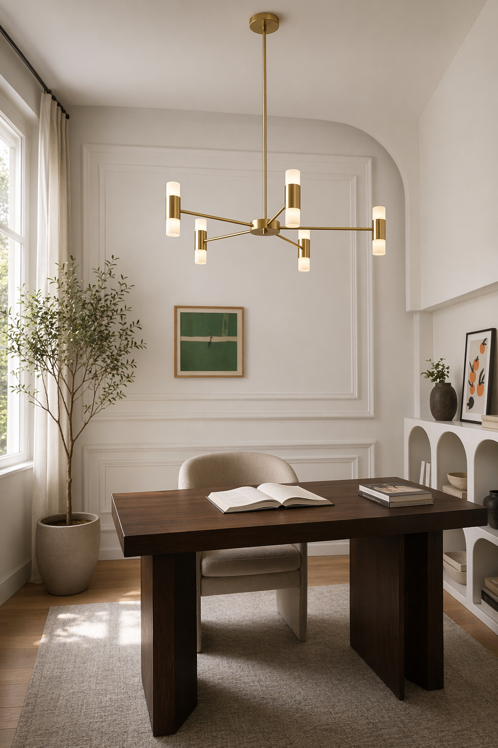 Modern Alabaster Branch Chandelier - generated main 04 04-study-room-wide