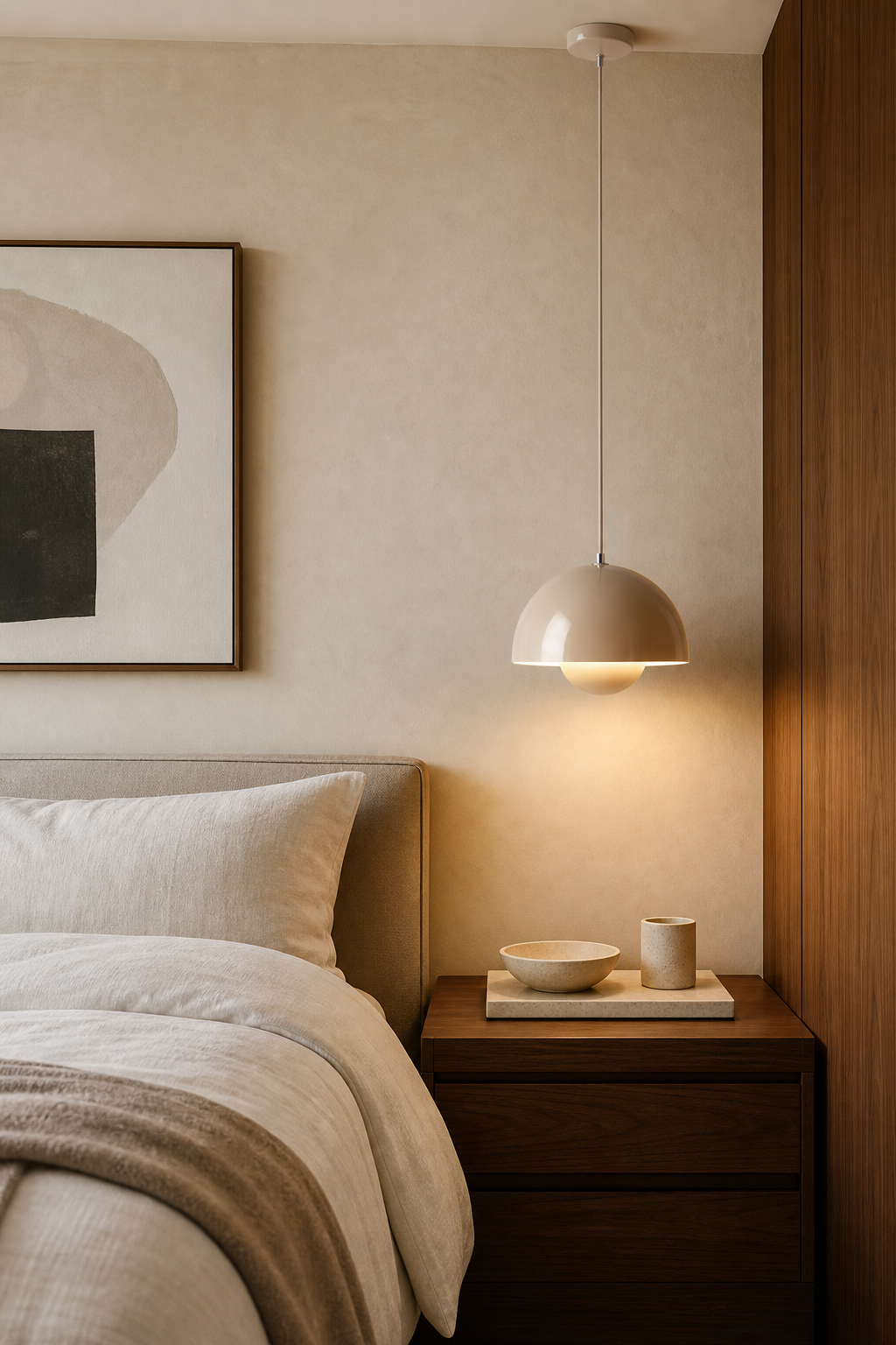 Flowerpot Dome Pendant Light bedroom