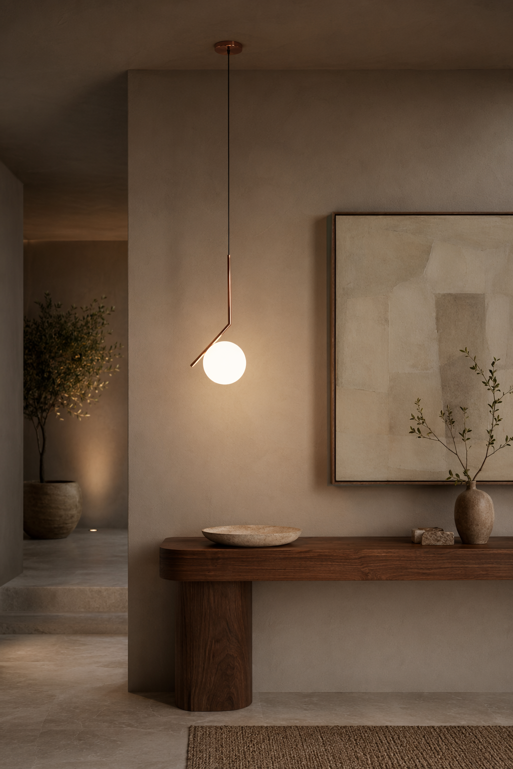 Modern Copper Globe Pendant Light - 05 05-entryway-wide.png