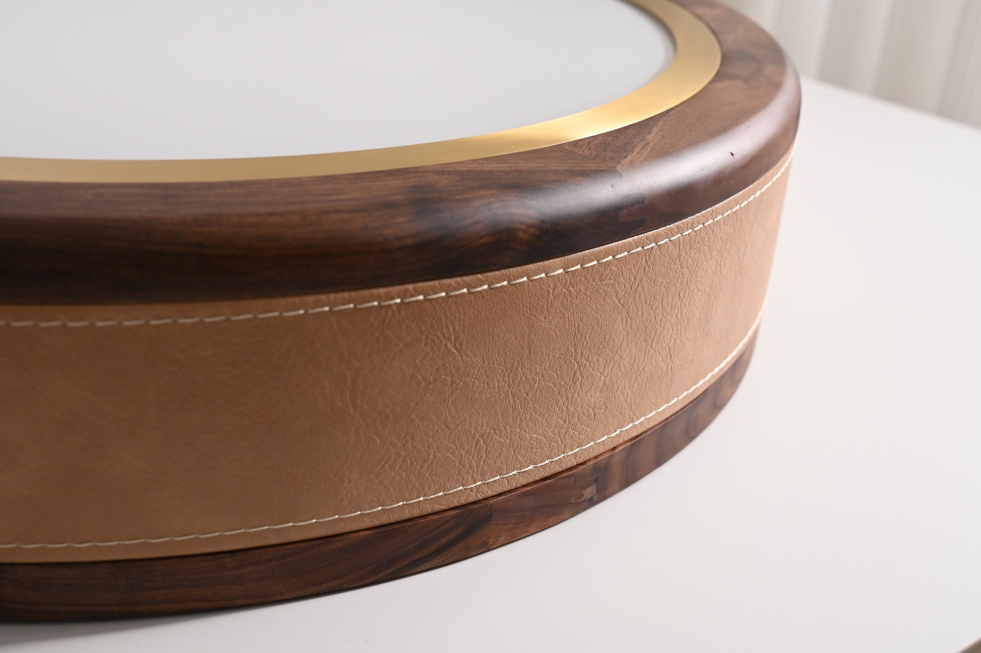 Modern Wood Ring LED Ceiling Light - 16 05-real-detail-1