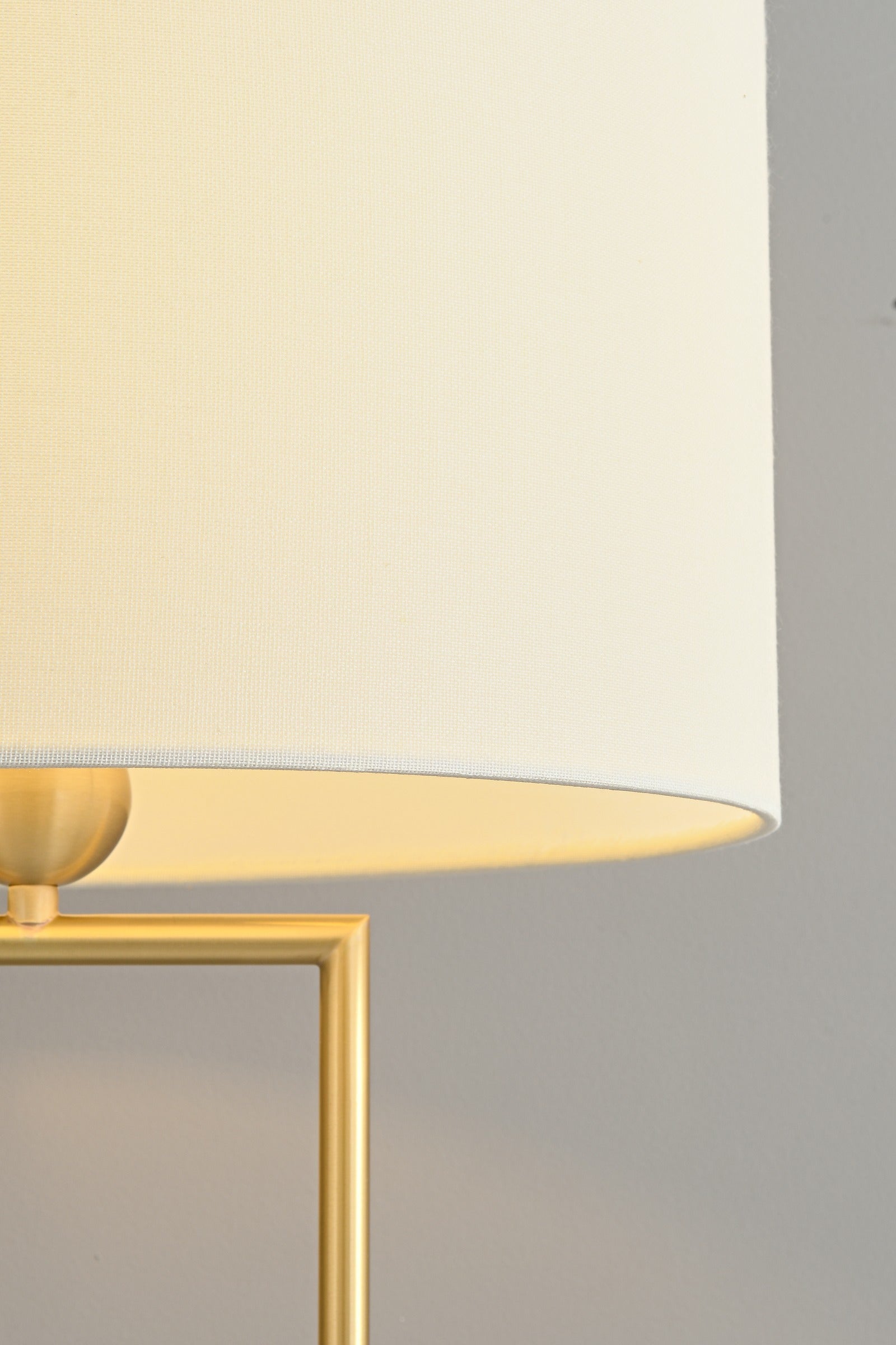 Modern Marble Base Copper Frame Floor Lamp - 16 05-real-shade-detail-natural-copper