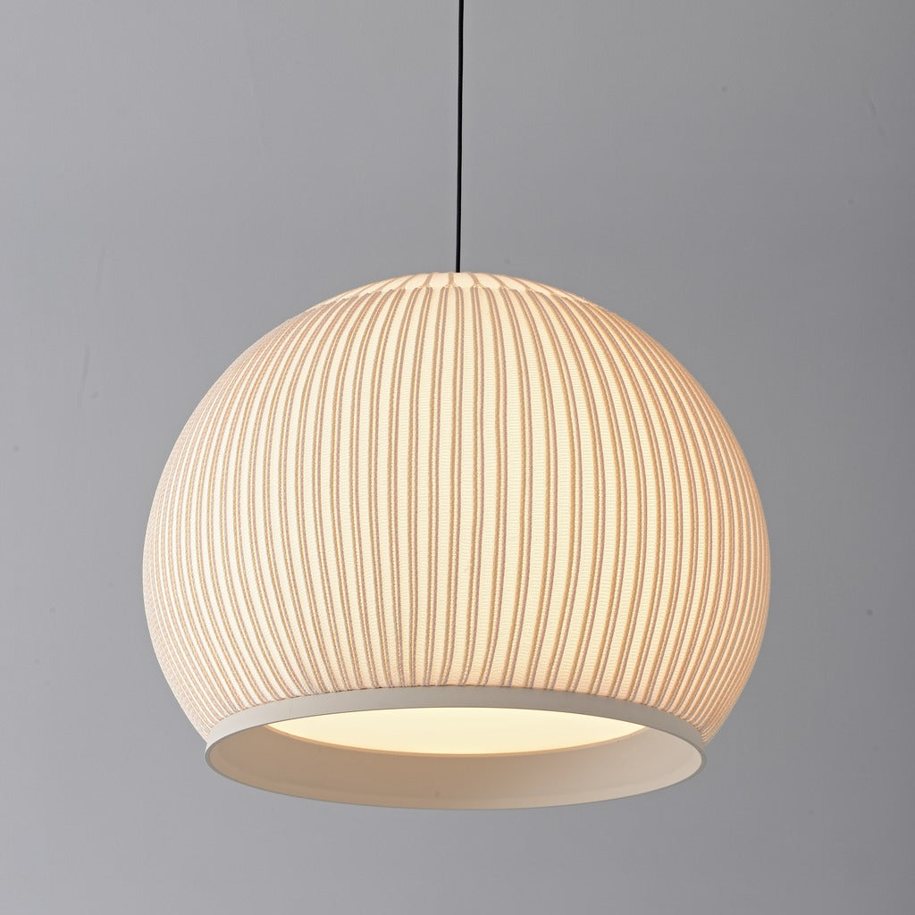 Modern Ribbed Dome Pendant Light - 09 05-real-square-3-15-49