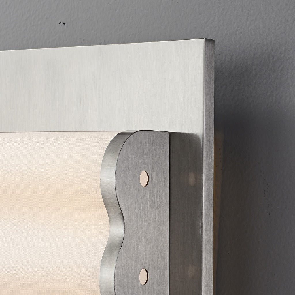 Modern Ribbed Square Wall Sconce - 09 05-real-square-4-2-126