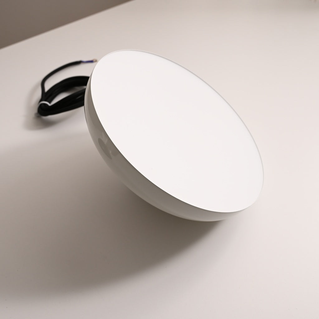 Modern Low Dome Pendant Light - 06 05-real-square-DSC-6317