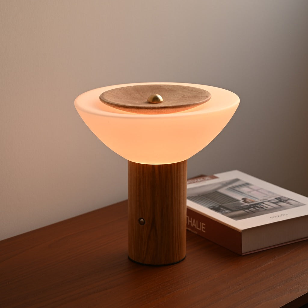Modern Wood Bowl Table Lamp - 11 05-real-square-DSC_8051