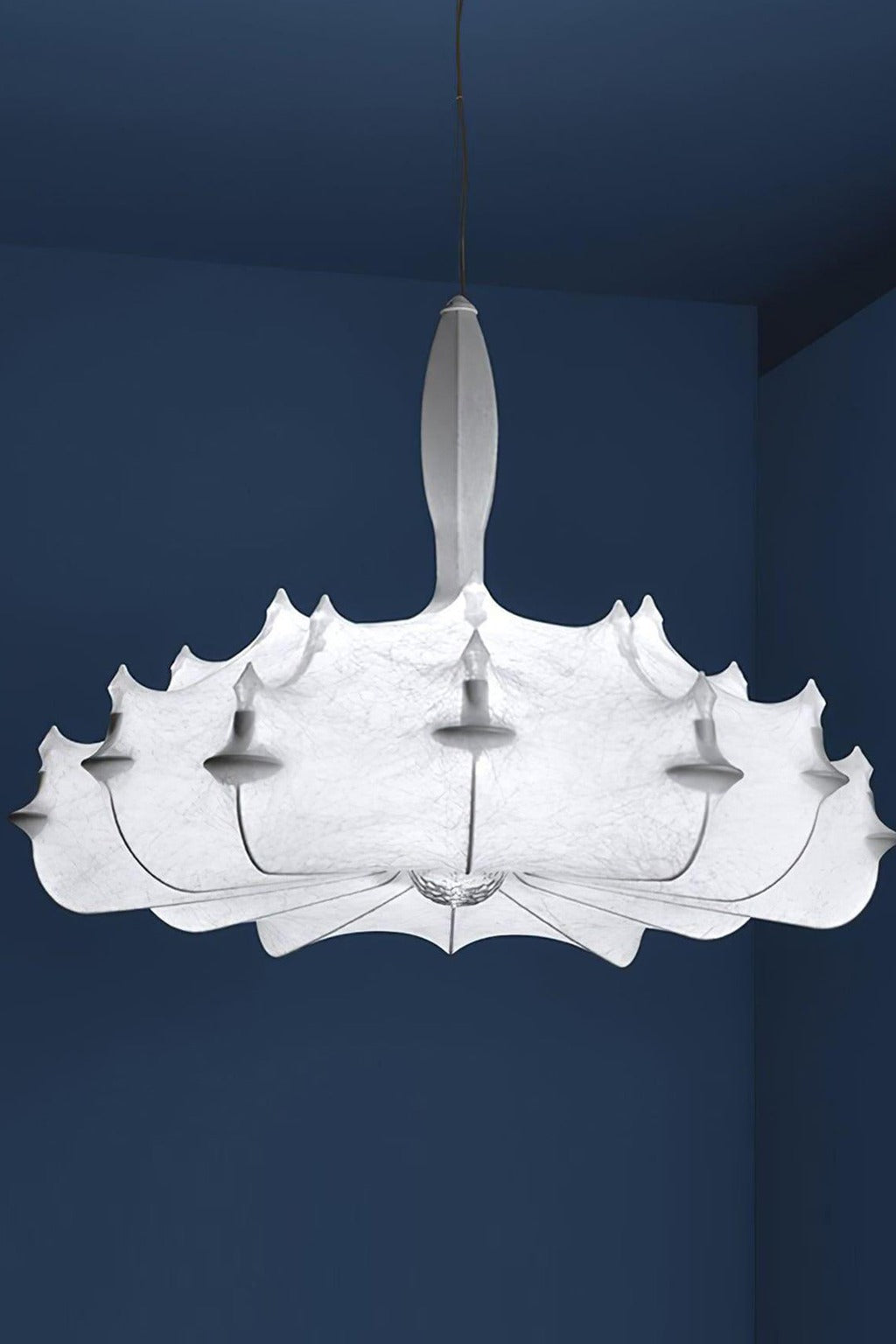 Modern Wavy Silk Chandelier - 06 05-source-scene-5