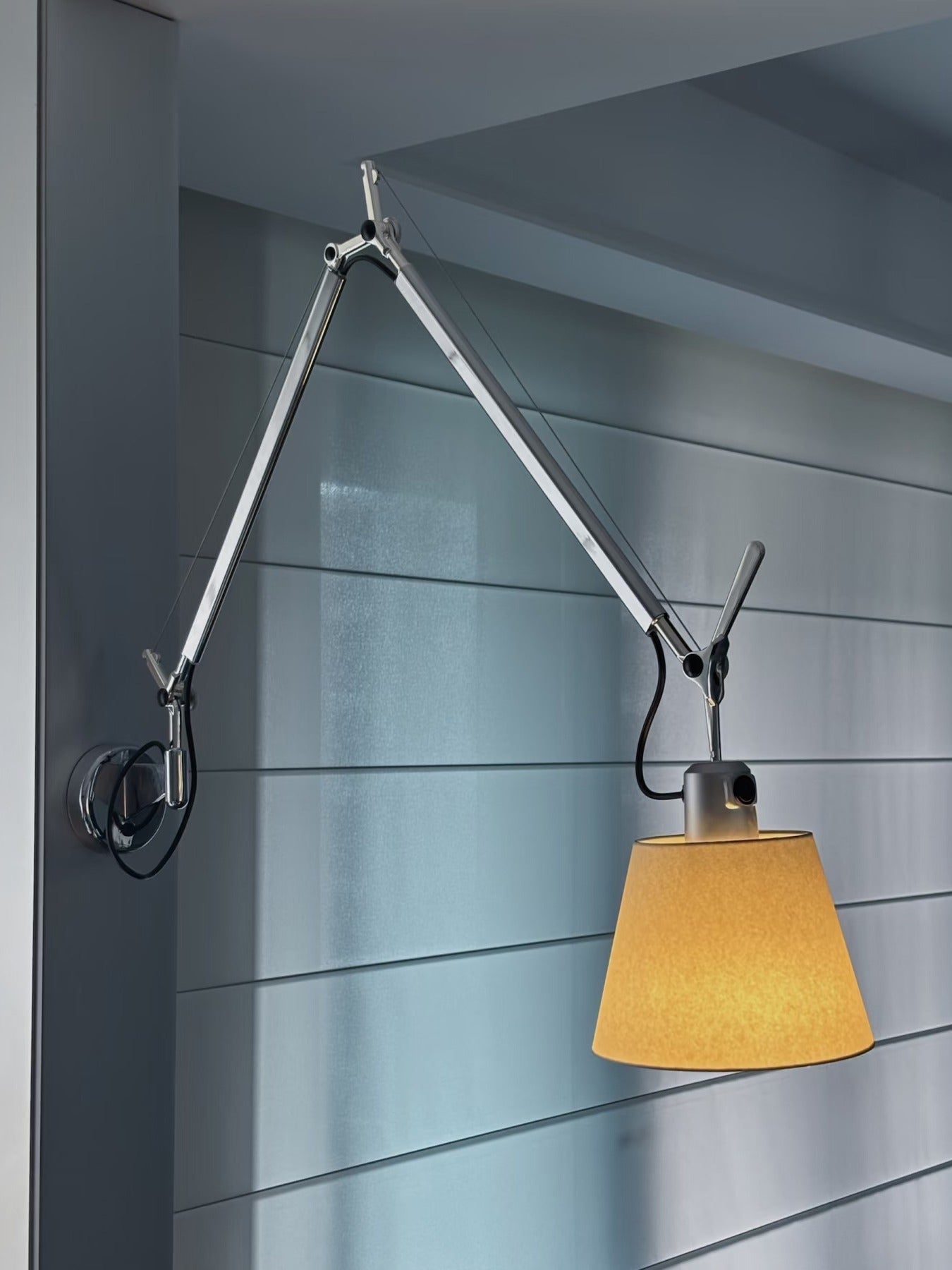 Modern Adjustable Swing Arm Wall Sconce - 06 05-source-scene-5