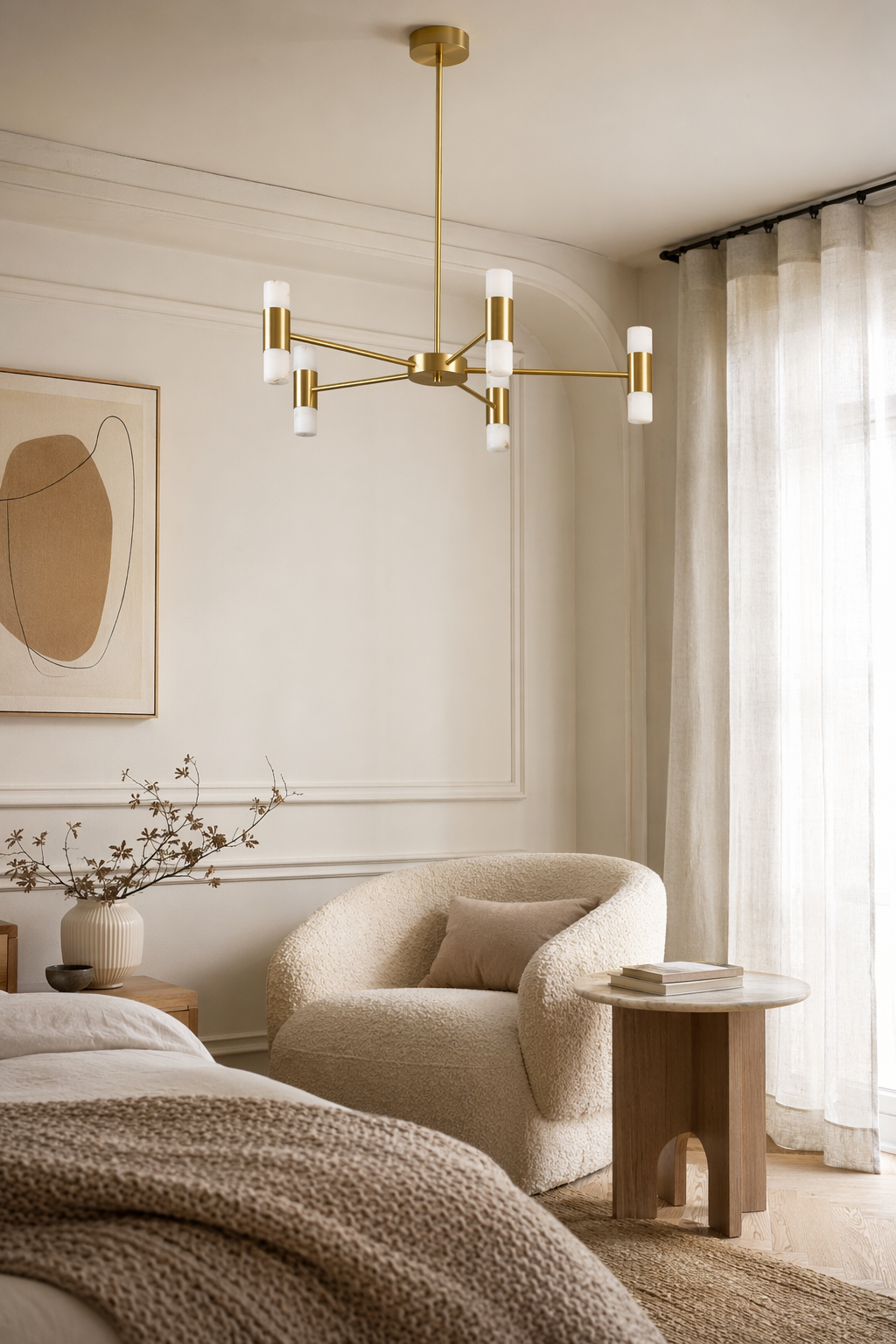 Modern Alabaster Branch Chandelier - generated main 06 06-bedroom-scene