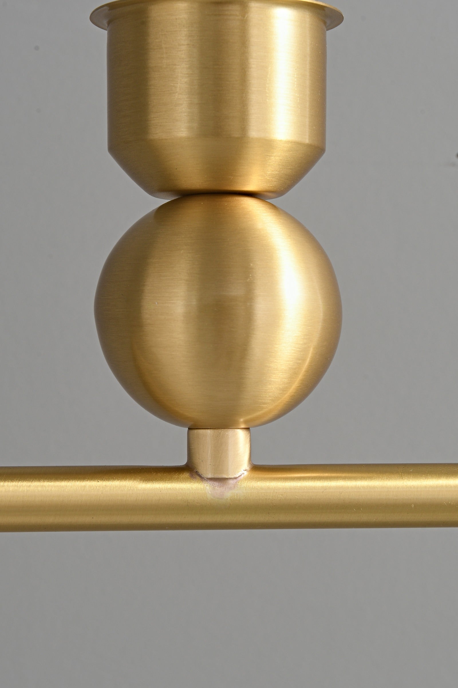 Modern Marble Base Copper Frame Floor Lamp - 17 06-real-copper-frame-detail